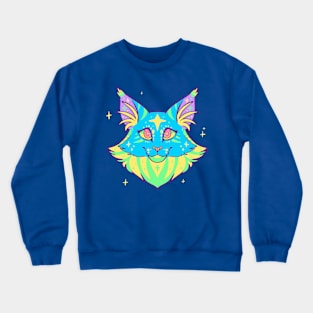 Pastel kitty Crewneck Sweatshirt